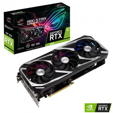 Grafična kartica ASUS ROG Strix RTX 3060 OC 12GB, ROG-STRIX-RTX3060-O12G-GAMING