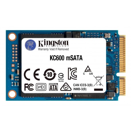 SSD disk 256GB mSATA Kingston KC600, SKC600MS/256G