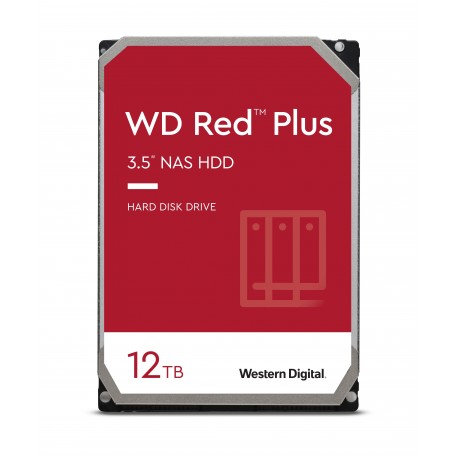 Trdi disk 3.5 12TB WD RED PLUS SATA3, 7200, 256MB , WD120EFBX