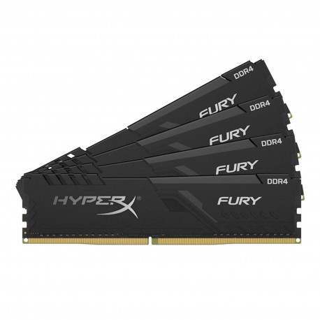 Pomnilnik DDR4 64GB (4x16GB) 3200 Kingston HX FURY BLACK, HX432C16FB3K4/64
