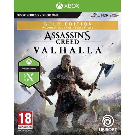 Igra Assassins Creed Valhalla - Gold Edition (Xbox One & Xbox Series X)