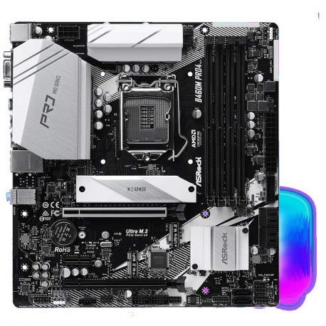 Matična plošča ASRock B460M Pro4, LGA1200, mATX, DDR4