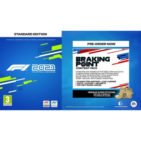 Igra F1 2021 (PS5)