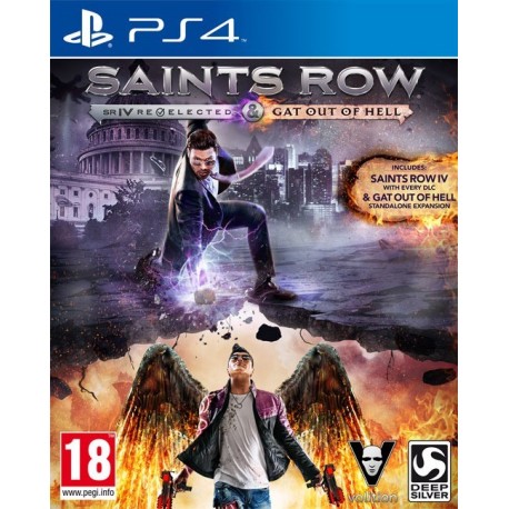 Igra Saints Row IV: Re-Elected + Gat Out of Hell (PS4)
