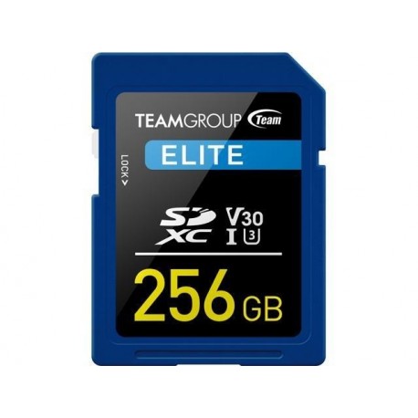 Teamgroup Elite 256GB SD UHS-I V30 90MB/s spominska kartica, DEMO