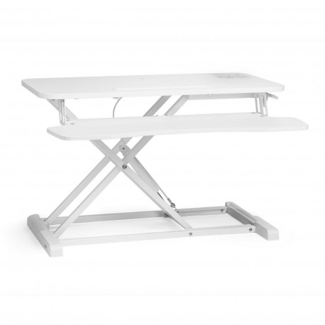 VonHaus Sit/Stand delovna platforma bela