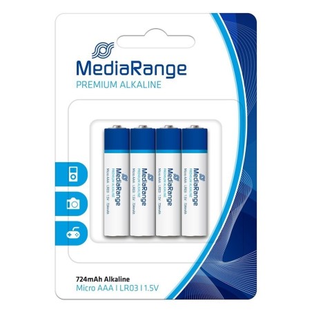 Baterija MediaRange LR03 AAA, 1,5V, 1/4, alkalna