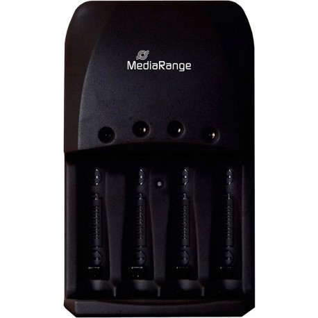 Polnilec za baterije MediaRange 4xaa/4xaaa