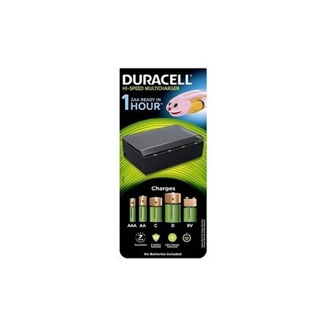 Večnamenski polnilnik baterij Duracell CEF22-EU (AA/AAA/C/D/9V)