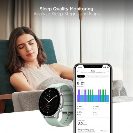 Pametna ura Xiaomi Amazfit GTR 2e, zelena