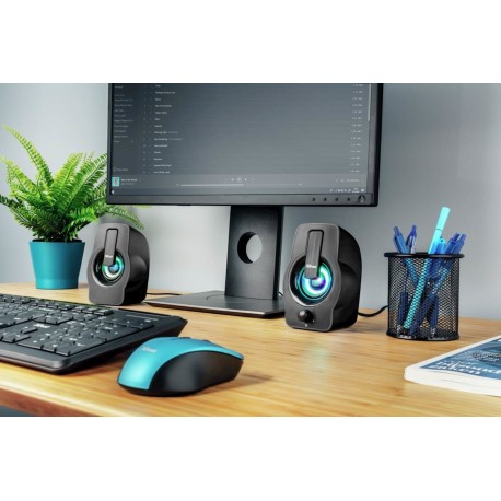 Zvočnik Gemi RGB 2.0 črn