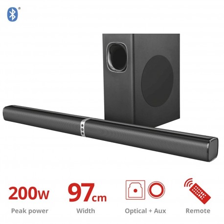 Prenosni zvočnik TRUST SOUNDBAR LINO XL 2.1 BLUETOOTH