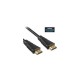 Kabel HDMI - HDMI 1m, ethernet, High Speed 4K, Ferrite, Goobay