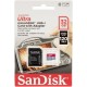 Spominska kartica micro SDHC 32GB C10 UHS-1 A1, adapter, SanDisk Ultra 120 MB/s