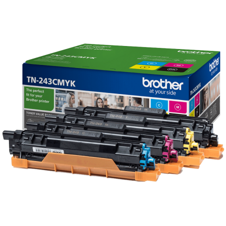 Toner Brother TN-243 Multipack Black Cyan Magenta and Yellow