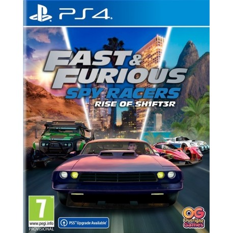 Igra Fast & Furious: Spy Racers Rise of SH1FT3R (PS4)