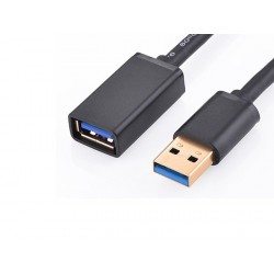 Ugreen USB 3.0 podaljšek (M na Ž) črn 1m