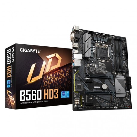 Matična plošča GIGABYTE B560 HD3 DDR4, LGA1200, ATX