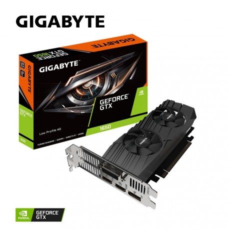 Grafična kartica GIGABYTE GeForce GTX 1650 D6 LP 4GB, GV-N1656D6-4GL