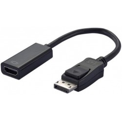 Adapter DisplayPort v HDMI, 0,15m, Ewent