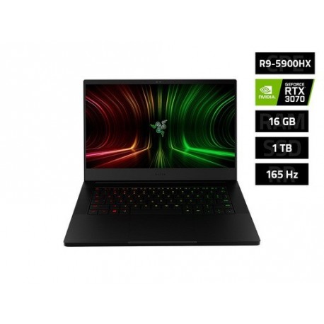Prenosnik Razer Blade R9-5900HX, 16GB, 1TB SSD, RTX 3070, W10