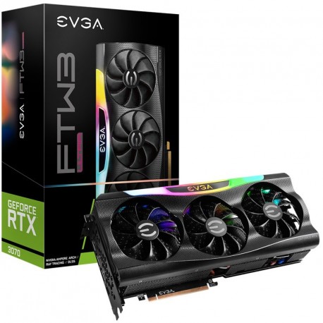 Grafična kartica EVGA GeForce RTX 3070 FTW3 ULTRA Gaming 8GB GDDR6 iCX3 ARGB LHR