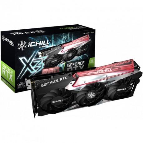 Grafična kartica INNO3D ICHILL X3 RED GeForce RTX 3060 TI 8GB GDDR6 LHR