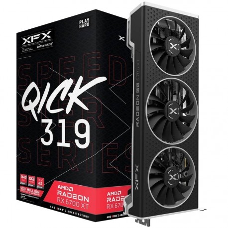 Grafična kartica XFX AMD Radeon RX 6700XT QICK 319 BLACK, RX-67XTYPBDP