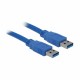 Kabel USB 3.0 A-A 1m moder Delock 8519124