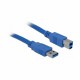 Kabel USB 3.0 A-B 3m moder Delock 8519224