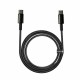 Kabel USB C-C 2m 100W 20V5A Tungsten črn pleten Baseus 8519237