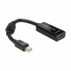 DisplayPort mini - HDMI adapter s ferito 12cm Delock 9705006