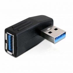 Adapter kotni USB-A Ž - USB-A  90° M Delock 9749038