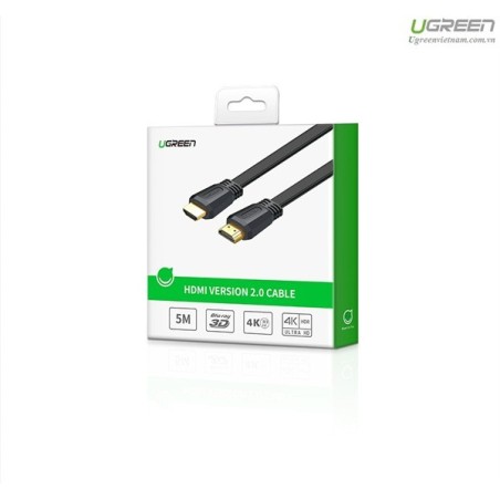 Ugreen HDMI 2.0 Flat kabel 5m, 50821