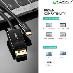 Ugreen kabel USB-C v DP 4K (DisplayPort) 1.5M, 50994