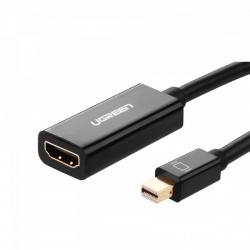 Ugreen Mini DisplayPort na HDMI (Ž) adapter črn, 10461