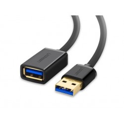 Ugreen USB 3.0 podaljšek (M na Ž) črn 1.5 m, 30126