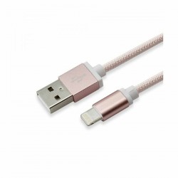 Kabel Apple USB/Lightning 1,5m roza SBOX 8556019