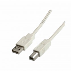 Kabel USB A-B  1,8m Secomp siv 8519158