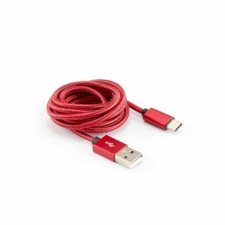 Kabel USB A-C  1,5m rdeč SBOX 8519148