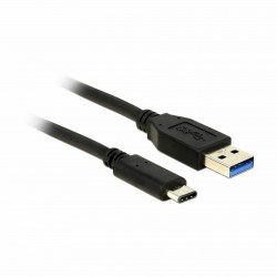 Kabel USB 3.1 A-C  0,5m črn Delock 8519103