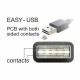 Kabel USB A-B mikro EASY  1m obojestranski Delock 8536020