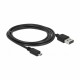 Kabel USB A-B mikro EASY  2m obojestranski Delock 8519206