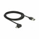 Kabel USB A-B mikro kotni EASY 2m obojestranski Delock 8519162