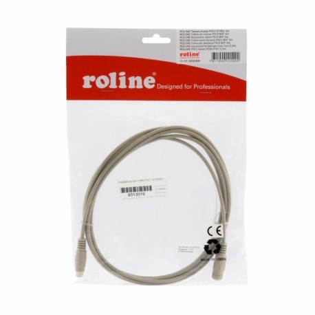 Podaljšek za tipk.-miško PS2, 3m, Roline 8513019
