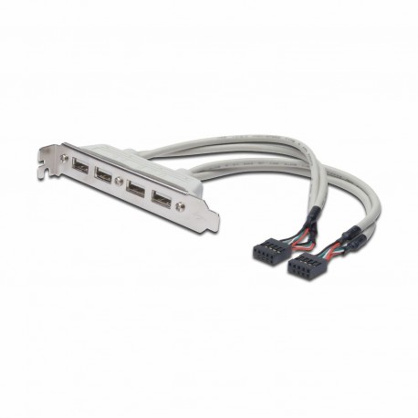 Adapter slot 4x USB Digitus 9707008