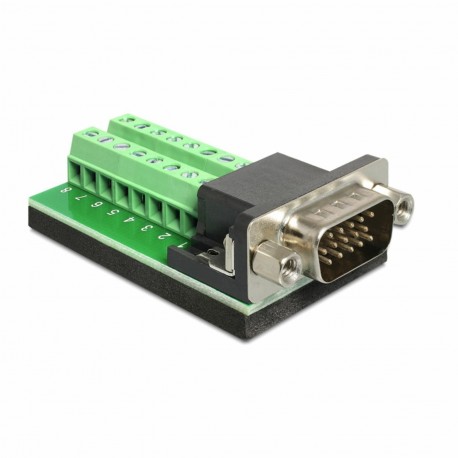 Adapter VGA 15M / terminal block Delock 9704019