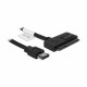 Kabel eSATAp - SATA 22-pin 1m Delock 8514026