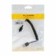 Kabel USB A-B mikro spirala do 0,6m Delock 8536022
