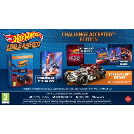 Igra Hot Wheels Unleashed - Challenge Accepted Edition (PS4)